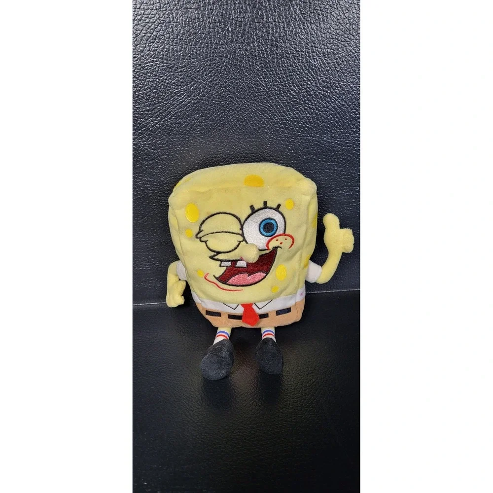 TY Original Beanie Babies SpongeBob SquarePants Thumbs-Up 2004 Vintage
